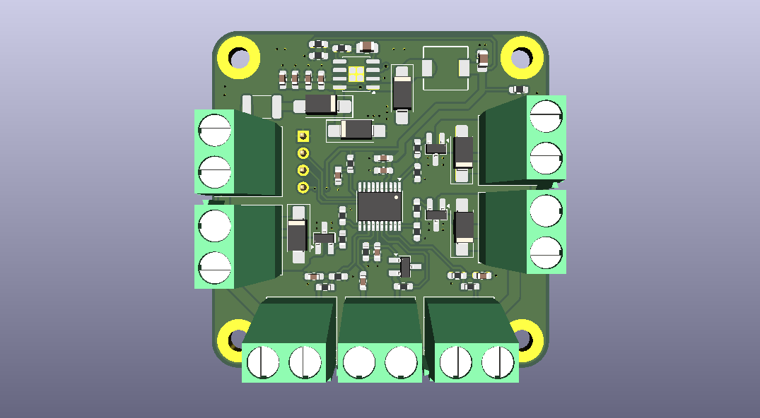 oxfordfish-ROC Board 3D Render